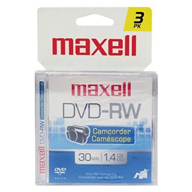 Imagem de Maxell 567655 DVD-RW Filmadora gravável – Pacote com 3 caixas de joias