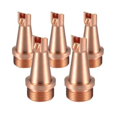 Imagem de MCWlaser Kit de ponta de bocal de soldador a laser FS-16 com 5 bocais de cobre para pistola de solda a laser portátil, cabeça de soldador a laser, máquina de solda a laser