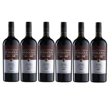 Imagem de Kit 6 Un Vinho Bordô Suave Pérgola 750 ml