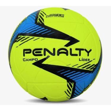 Imagem de Bola De Futebol De Campo Penalty Lider XXIV - Amarelo/Azul, Amarelo, A