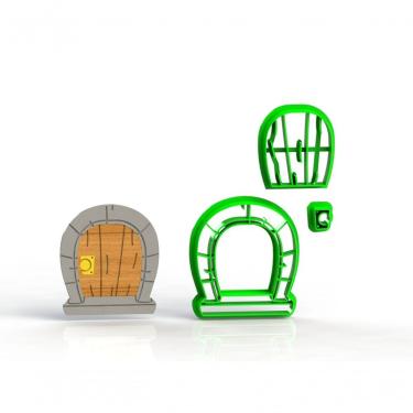 Imagem de Cortador Borta Antiga Mod1 Bosque Encantado Floresta Modular Tamanho 6 Cm