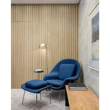 Imagem de Kit Painel Ripado Mdf 4 Placas 5X1,5X250Cm (0,5M²) Casablanca Roble Natural