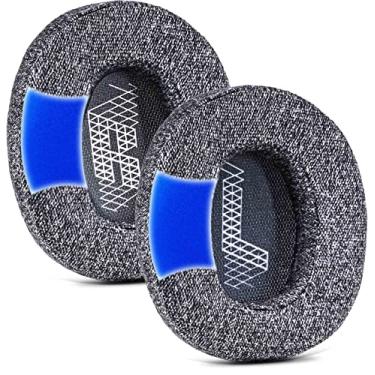 Imagem de TRANSTEK Almofadas Auriculares Live 650 Btnc E65Btnc Compatíveis Com Fones De Ouvido Jbl E65 E65Btnc/Duet Nc/Live 650Btnc/660. Almofada Substituição Em Espuma Gel Confortável (Tecido Cinza).