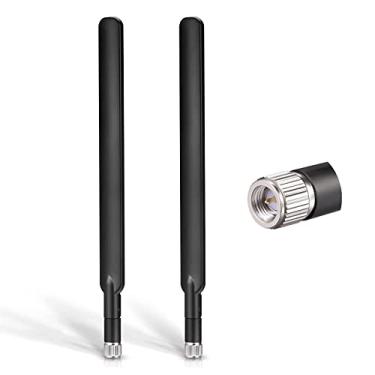 Imagem de Aigital Antena 4G Lte 10Dbi Sma Para Rede Celular Com Conector Macho, 2 Pacotes De Roteador Modem Wi-Fi, Hotspot Móvel, Câmera Ip Segurança, Monitor Vigilância Por Vídeo-2