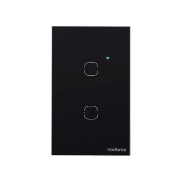 Imagem de Interruptor Smart Zigbee Touch 2 Preto Ezs 1002 4850048