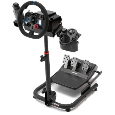 Imagem de Suporte para Volante Simulador Extreme Simracing SPRO V3, Compatível com Logitech G27, G29, G920 e G923, Preto