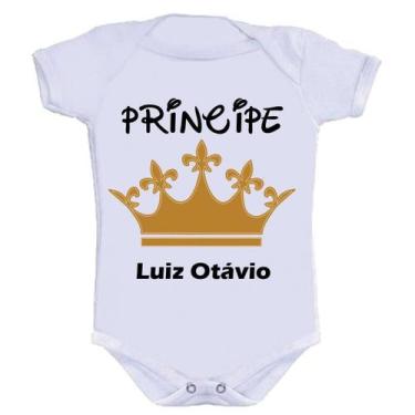Imagem de Body Divertido - Principe - Personalize - KALUNDU KIDS, M