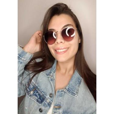Imagem de Óculos De Sol UVA Redondo Round Safira - Palas Eyewear