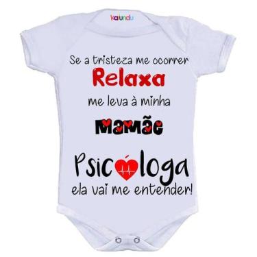 Imagem de Body Divertido - Mamãe Psicóloga Entente - KALUNDU KIDS, G