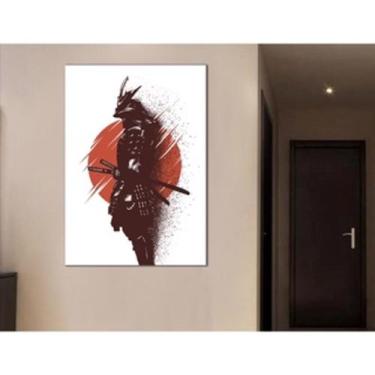 Imagem de Quadro Decorativo Guerreiro Samurai 60x40 - quadros