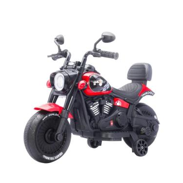 Imagem de 
Moto Elétrica Infantil Chopper 6v, Com Luzes, Sons e Rodas De Apoio Unitoys