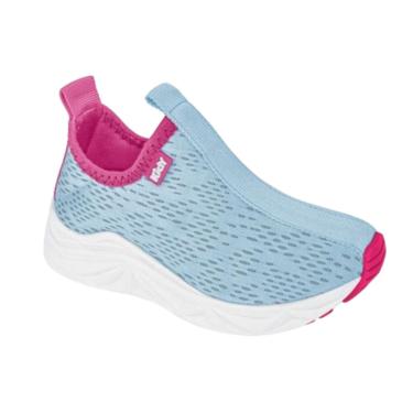 Imagem de TÊNIS KIDY JUMP RESPITEC AZUL BB/PINK Kidy