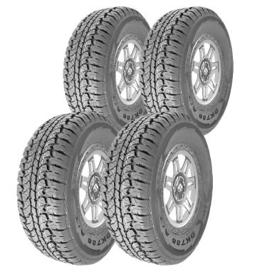 Imagem de Kit 4 Pneus 225/75R16 LT 8 Lonas 110/107R DK788 AT Alfamotors