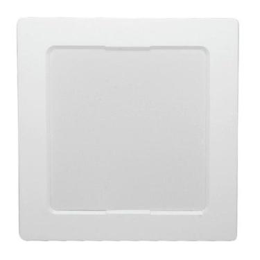 Imagem de Painel com Placa de Led Quadrado de Embutir Lys 12 Watts 3000K Branco 