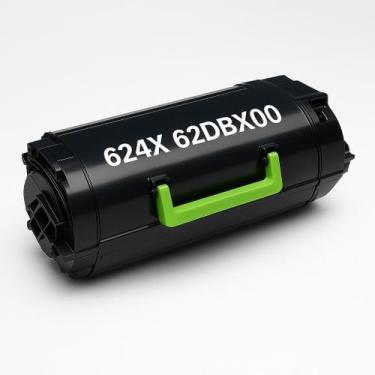 Imagem de Cartucho de toner 624x compatível para lexmark mx811dfe - Digital Qual