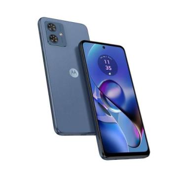 Imagem de Usado: Moto g54 256GB Azul Excelente - Trocafy - Motorola