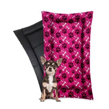 Imagem de Colchonete Pet Cama Confortável Com Zíper Lavável Fundo Impermeável P 