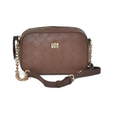 Imagem de Bolsa Câmera Tiracolo Via Marte Tramada Alça Longa Ajustável Tresse B2-615