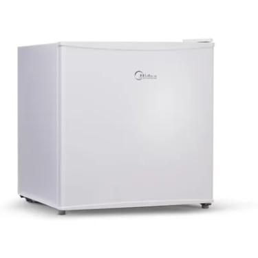 Imagem de Frigobar Midea, 45L, Porta Fixa, 3 Prateleiras, 110V, Branco - Mrc06b