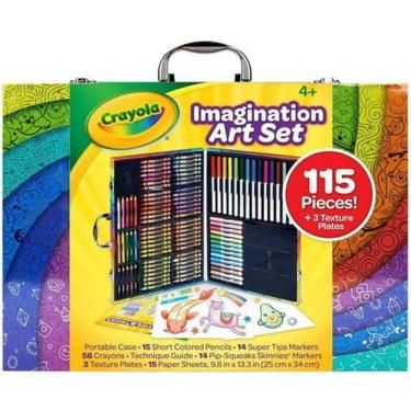 Imagem de Maleta Arte Colorir Crayola Imagination Art Set 115 Peças