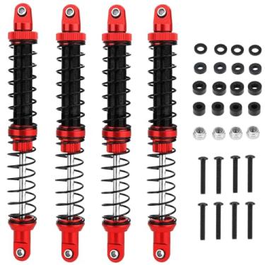 Imagem de 120mm RC Shocks Absorber,Full Metal Adjustable Shocks Absorber Damper Upgrade Parts for Many 1/10 RC Cars.
