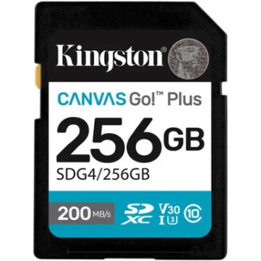 Imagem de Cartão Memória Kingston Sd Xc 256gb 200mb/s Uhs-i V30 Sdg4/256gb