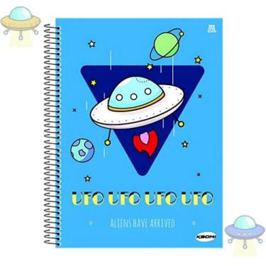 Imagem de Caderno Espiral Universitário Animativa KBOM Masculino 15 matérias 300