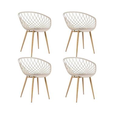 Imagem de Cadeira Clarice Nest Wood Com Apoio de Braço