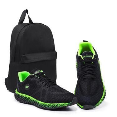 Imagem de Combo Tênis Masculino Esportivo Com Mochila – Conforto e Praticidade para Caminhada, Treino-Masculino