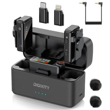 Imagem de Microfone de lapela sem fio DIGIXITY para iPhone/Android/Câmera/PC