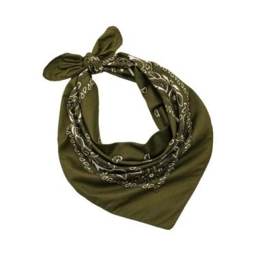 Imagem de Bandana Unissex Boêmia Com Estampa Paisley, Faixa De Cabeça Hiphop, Má