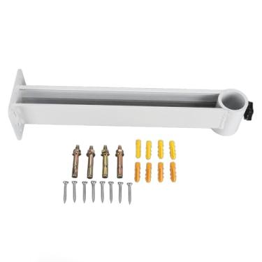 Imagem de Mount White Aço inoxidável de aço duplo à prova de Kit de montagem do pólo para V2 Antena de Satélite da Internet Satellite Antena Segura de Montagem Durável de Manutenção