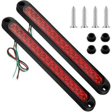 Imagem de Barra de luz traseira de trailer Frienda 10 polegadas 15 LED 9 a 30V