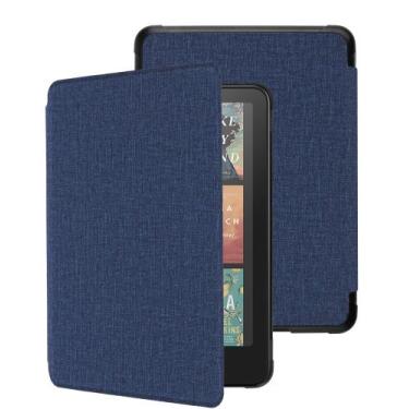 Imagem de Capa WALNEW para Kindle Paperwhite 12th Gen 2024 Navyblue