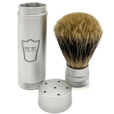 Imagem de Escova de barbear Parker Full Size Travel com cerdas de texugo puro - 