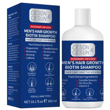 Imagem de Shampoo Ceson & Cesun Rosemary & Biotina para crescimento capilar masc