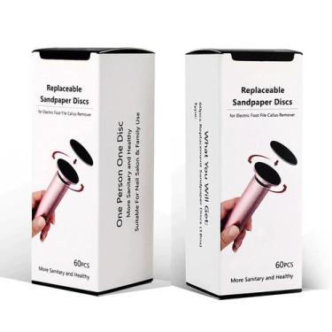 Imagem de Recarga de discos de lixa para removedor elétrico de calos 120 unidade
