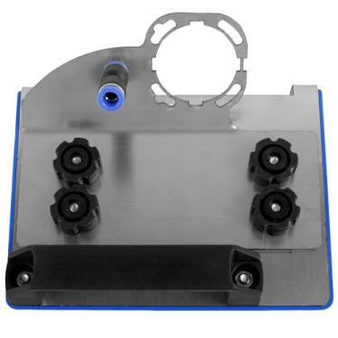 Imagem de Suporte de esmerilhadeira angular para corte de chanfro de 45°, suporte de chanfradura de azulejo de metal, suporte de chanfro de moedor de ângulo ajustável, suporte fixo para rebarbadora de 100 tipos