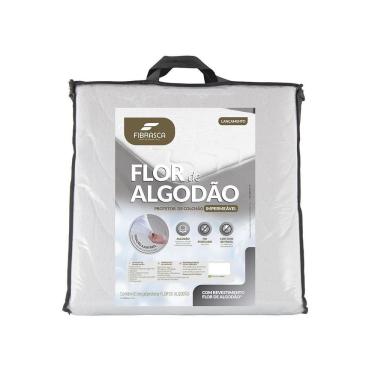 Imagem de Protetor Colchão Flor De Algodão Impermeavel Solteiro