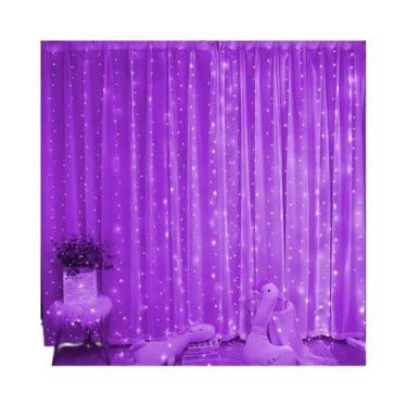 Imagem de Luzes De Cortina LED Com Controle Remoto 3M 4M 6M Para Natal, Feriados