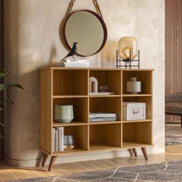 Imagem de Nicho Organizador Lila Retrô Freijó - Mercado dos Móveis - Qmovi