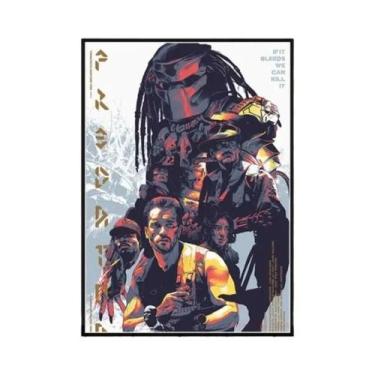 Imagem de Pôster De Filme De Terror Retrô Em Canvas, Arte De Parede, Imagem Clás