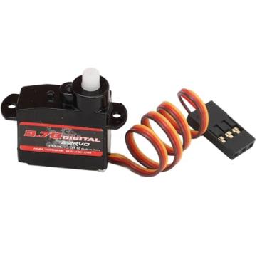 Imagem de Domary 3.7G Servo, Alta Torção de Torção de Avião Fixo de Asa Fixo Micro Servo Motor, Retwear Fast para RC Car Robot Em Miniatura, Com Tensão de Trabalho CC 3.7-6V, para Carros RC,