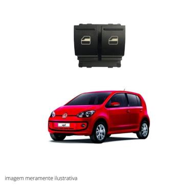 Imagem de Botão Interruptor de Vidro Elétrico VW UP Duplo 2014  a 2019