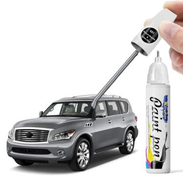 Imagem de XTryfun Tinta de retoque Platinum Graphite Pearl (K51) compatível com Infiniti, reparo de arranhões de carro DIY, tintas automotivas, reparo rápido e fácil de arranhar para QX80/G35/G37/M35/M45/M56