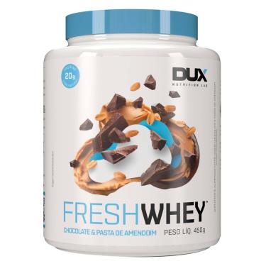 Imagem de Fresh Whey Dux Sabor Chocolate e Pasta de Amendoim com 20g Proteína Pote 450g