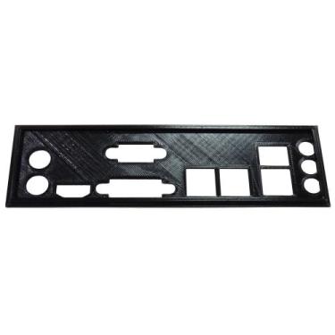 Imagem de Espelho Acabamento Tampa Chapinha Placa Mãe ASUS H81M-A - OVER CLOCK