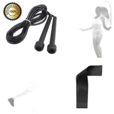 Imagem de Kit Mini Band Forte + Corda Em Pvc