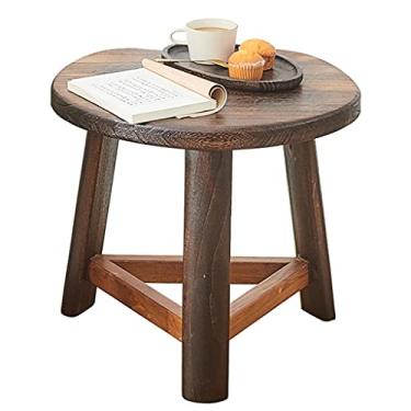 Imagem de Mesas de centro mesa baixa simples escritório tatami janela salediça pequena casa varanda mesa de estudo mesa de chá zen (castanho 49 × 49 × 44 cm)