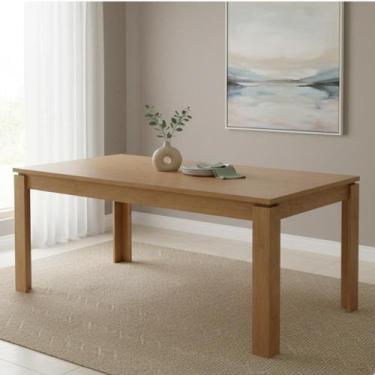 Imagem de Mesa de Jantar 6 Lugares Retangular Athenas - Móveis Lopas